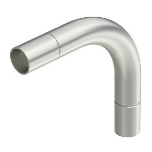 Edelstahlrohrbogen ohne Gewinde Ø25mm, A4, 1.4571, 2B
