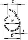 Quick-Pipe M32, PVC, lichtgrau, RAL 7035