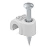 ISO-Nagel-Clip 4mm, L18, PP, lichtgrau, RAL 7035