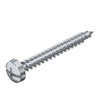 Sprint-Schraube Panhead, Antrieb +/- Schlitz 4x25mm, St, G