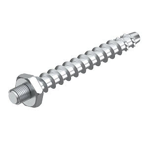 Stockanker mit Anschlussgewinde 6x55mm, St, G