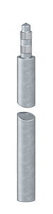 Staberder standard 1,5m, St, FT
