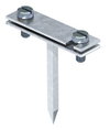 Abstandhalter mit Spitze für Erdleiter 30mm, St, G