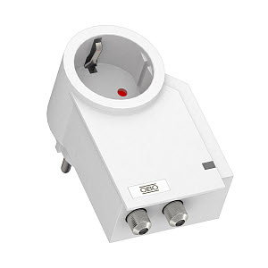FineController inklusive SAT-Schutz 230V, reinweiß, RAL 9010
