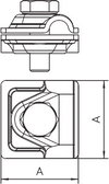 Vario Schnellverbinder 8-10mm, Alu