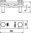 Diagonalklemme 88x30x45, St, FT