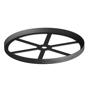 Basissystem ohne Dübel für FangFix 16kg, PP, schwarz