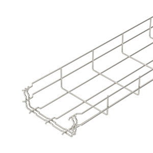 Gitterrinne GRM 55x150x3000, A2, 1.4301, 2B