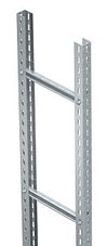 Steigeleiter schwer mit C 40 Sprosse 400x3000, St, FT