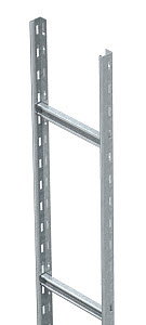 Steigeleiter mittelschwer mit CPS-Sprosse 60x300x6000, St, FT