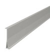 Trennwand 80x2000mm, PVC, lichtgrau, RAL 7035