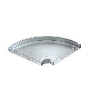 Bogen 90° mit Schnellverbindung 60x500, St, FS