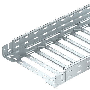 Kabelrinne SKSM gelocht, mit Schnellverbindung 60x600x3050, St, FS
