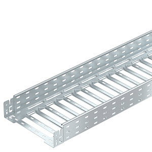 Kabelrinne MKSM gelocht, mit Schnellverbindung 85x300x3050, St, FS