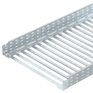 Kabelrinne MKSM gelocht, mit Schnellverbindung 85x600x3050, St, FT