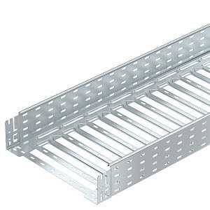 Kabelrinne MKSM gelocht, mit Schnellverbindung 110x400x3050, St, FS