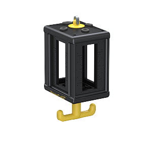 HoverCube IP44, mit Griff, leer 175x135x327, PA, graphitschwarz, RAL 9011