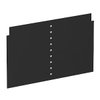 Trennwand für VH4, PVC, graphitschwarz, RAL 9011