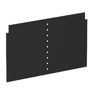 Trennwand für VH4, PVC, graphitschwarz, RAL 9011