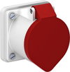 Steckvorrichtung 3-polig+N+PE 400 V 32 A 75x75x72
