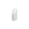 Endstück rechts SL 20x50 9010, PVC, reinweiß, RAL 9010