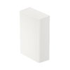 Endstück SIGNA BASE 70x110 9010 34x117x73, PC/ABS, reinweiß, RAL 9010