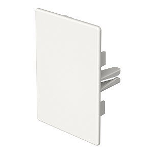 Endstück halogenfrei 60x90mm, PC/ABS, reinweiß, RAL 9010
