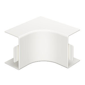 Inneneckhaube halogenfrei 40x60mm, PC/ABS, reinweiß, RAL 9010