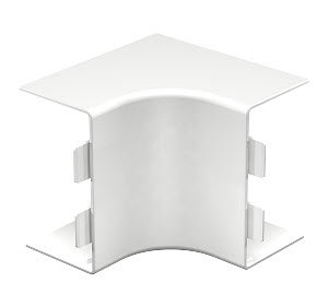 Inneneckhaube halogenfrei 60x110mm, PC/ABS, reinweiß, RAL 9010