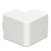 Außeneckhaube halogenfrei 30x45mm, PC/ABS, reinweiß, RAL 9010