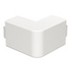 Außeneckhaube halogenfrei 40x60mm, PC/ABS, reinweiß, RAL 9010