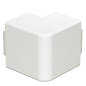 Außeneckhaube halogenfrei 60x90mm, PC/ABS, reinweiß, RAL 9010
