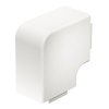 Flachwinkelhaube halogenfrei 60x90mm, PC/ABS, reinweiß, RAL 9010