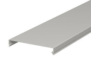 Oberteil für LK4 / LK4/N 100mm, PVC, steingrau, RAL 7030