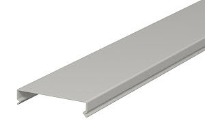 Oberteil für LKV / LKV/N 75mm, PVC, steingrau, RAL 7030