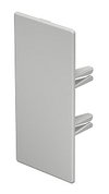 Endstück 60x130mm, PVC, reinweiß, RAL 9010