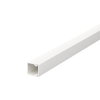 Wand- und Deckenkanal mit Bodenlochung 15x15x2000, PVC, reinweiß, RAL 9010