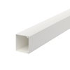 Wand- und Deckenkanal mit Bodenlochung 30x30x2000, PVC, reinweiß, RAL 9010
