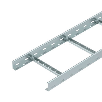 Kabelleiter gelocht, mit VS-Sprosse 60x300x6000, St, FS