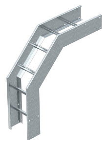 Bogen 90° fallend für Weitspannkabelleiter 160 160x300, St, FT