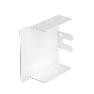 Endstück 80x80mm, St, FSK, reinweiß, RAL 9010