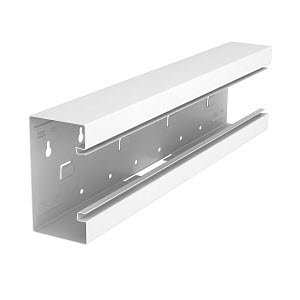 T-Stück symmetrisch 70x130x500, St, reinweiß, RAL 9010