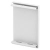 Endstück 90x130x10, St, reinweiß, RAL 9010