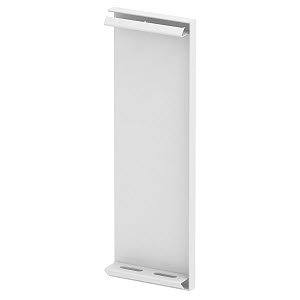 Endstück 70x210x10, St, reinweiß, RAL 9010