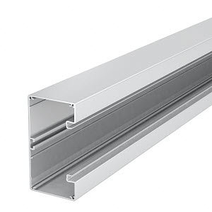 Geräteeinbaukanal symmetrisch 70x130x2000, Alu, EL