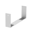 Stoßstellenabdeckung 70x170x30mm, St, reinweiß, RAL 9010