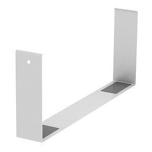 Stoßstellenabdeckung 90x210x30mm, St, reinweiß, RAL 9010