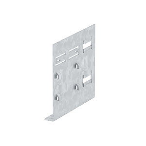 Wandkonsolenadapter für GK70130 128x122x27mm, St, FS