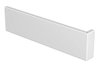 Oberteil für Außeneck 80 12x76,5x300, St, reinweiß, RAL 9010