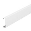 Oberteil für Systemöffnung 50 12x45x2000, St, reinweiß, RAL 9010